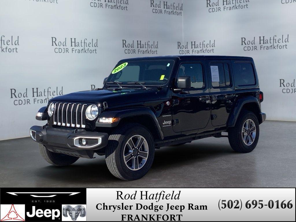 used 2023 Jeep Wrangler car, priced at $32,494