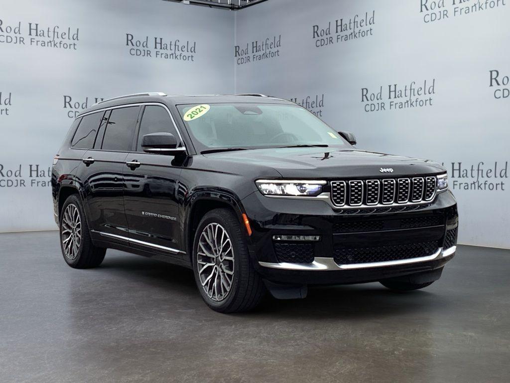used 2021 Jeep Grand Cherokee L car, priced at $31,897