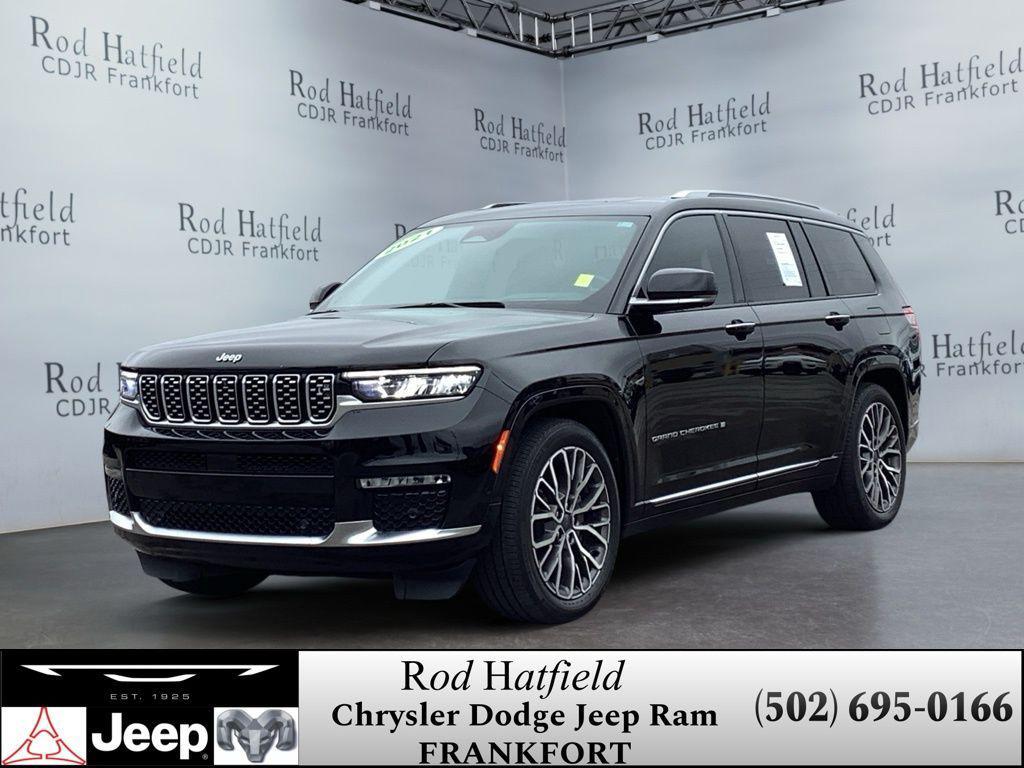used 2021 Jeep Grand Cherokee L car, priced at $31,897