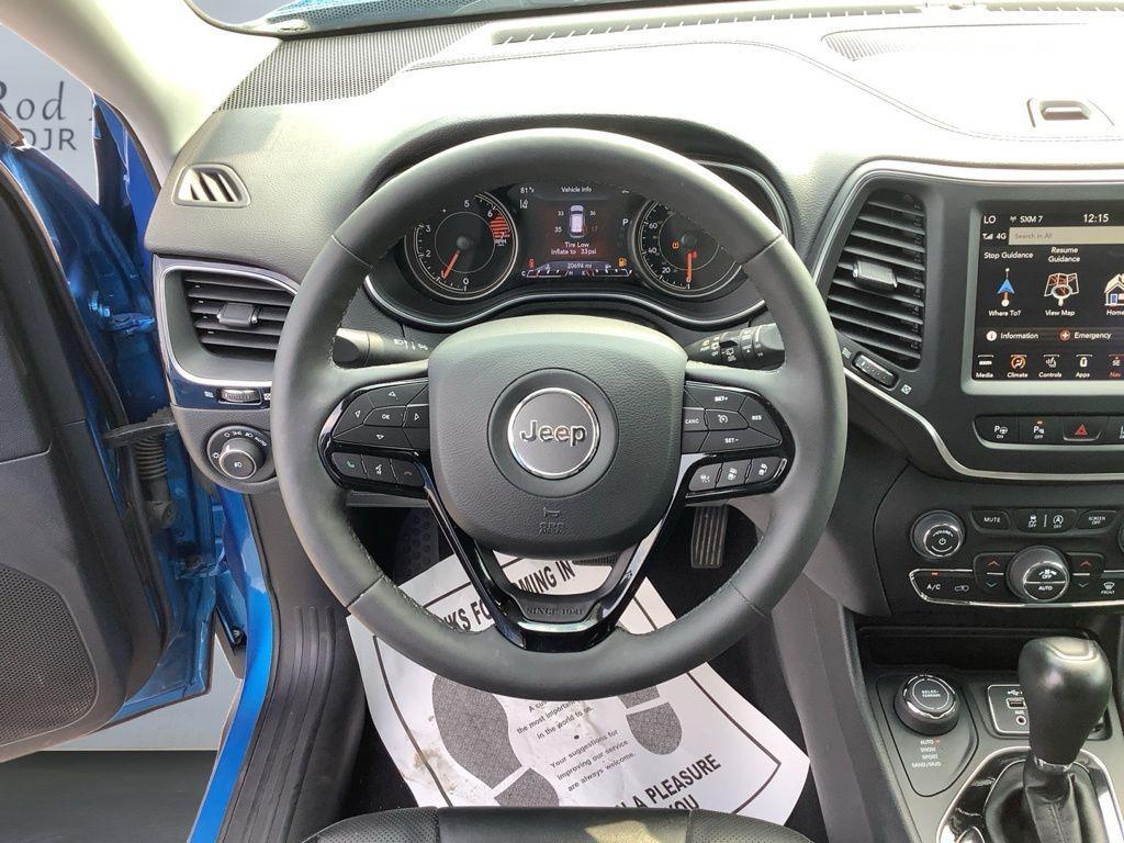 used 2023 Jeep Cherokee car, priced at $23,553