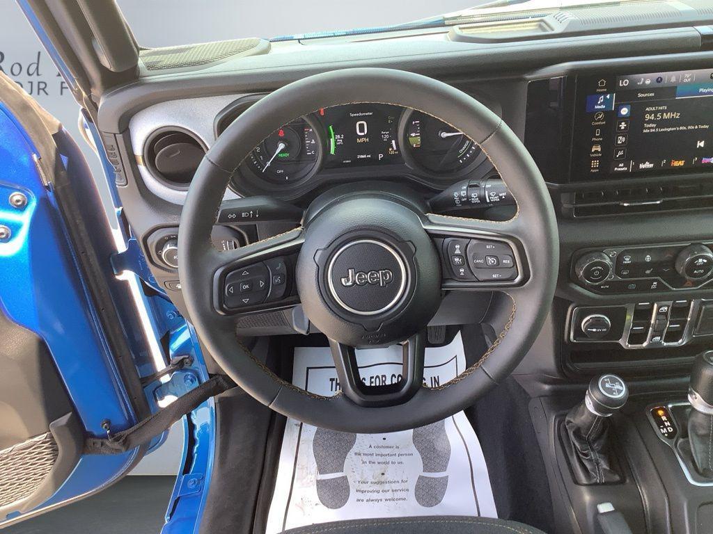 used 2024 Jeep Wrangler 4xe car, priced at $33,688