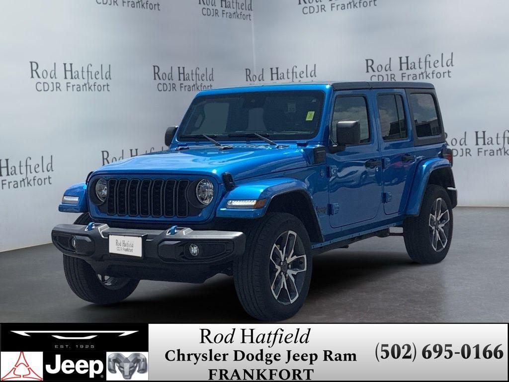 used 2024 Jeep Wrangler 4xe car, priced at $33,688