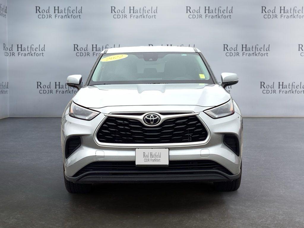 used 2022 Toyota Highlander car, priced at $28,000