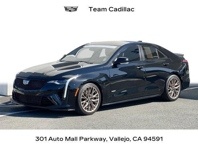 used 2022 Cadillac CT4-V car, priced at $55,049