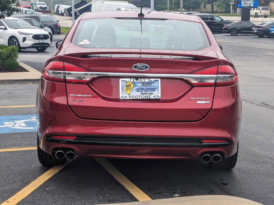 used 2018 Ford Fusion car, priced at $24,999