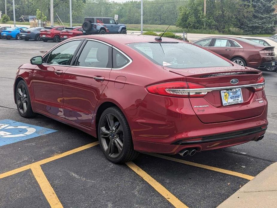 used 2018 Ford Fusion car, priced at $24,999