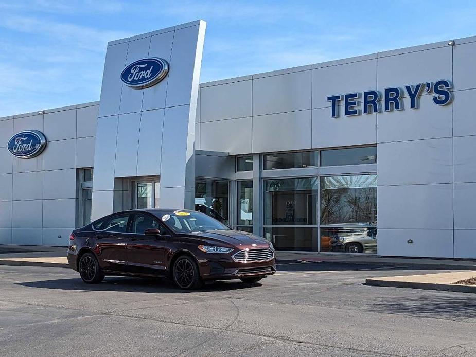 used 2019 Ford Fusion Hybrid car, priced at $23,999