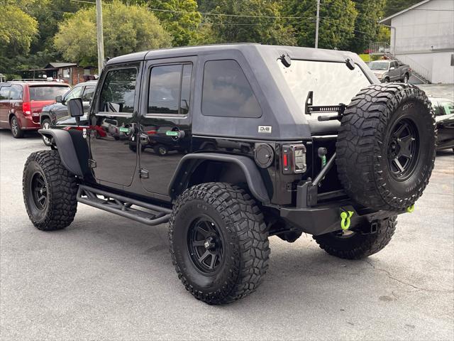 used 2012 Jeep Wrangler Unlimited car, priced at $14,995