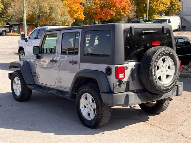 used 2016 Jeep Wrangler Unlimited car, priced at $21,995