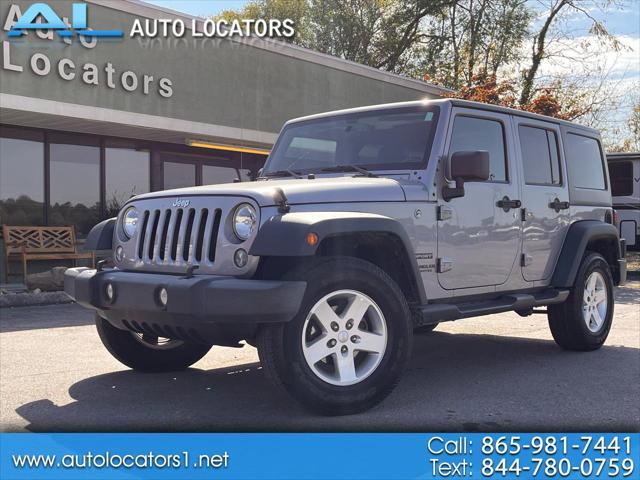 used 2016 Jeep Wrangler Unlimited car, priced at $21,995