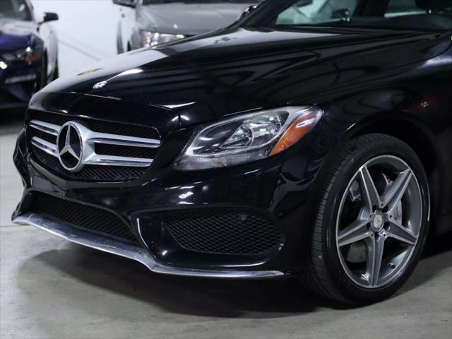 used 2015 Mercedes-Benz C-Class car, priced at $13,998