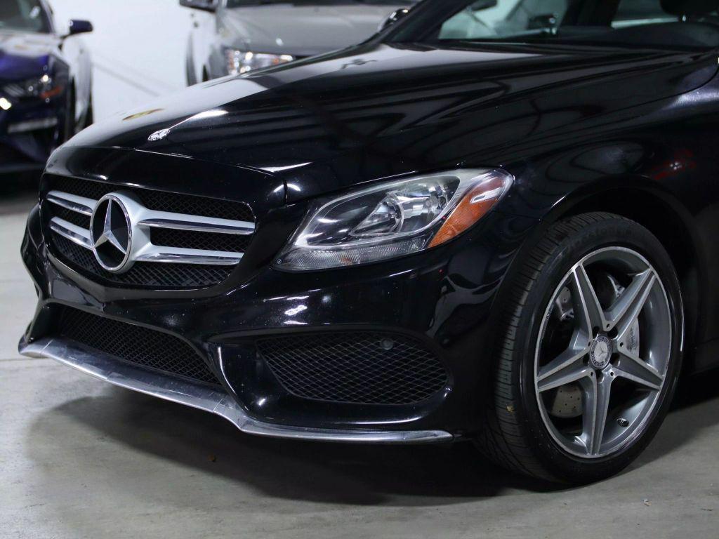 used 2015 Mercedes-Benz C-Class car, priced at $10,998