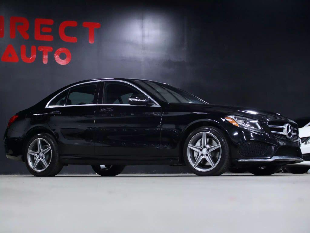 used 2015 Mercedes-Benz C-Class car, priced at $10,998