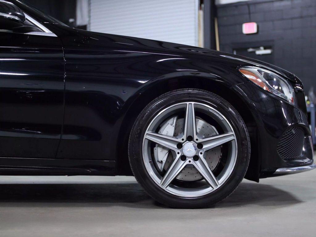 used 2015 Mercedes-Benz C-Class car, priced at $10,998