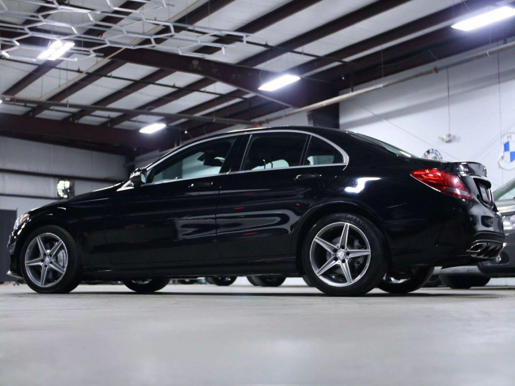 used 2015 Mercedes-Benz C-Class car, priced at $10,998