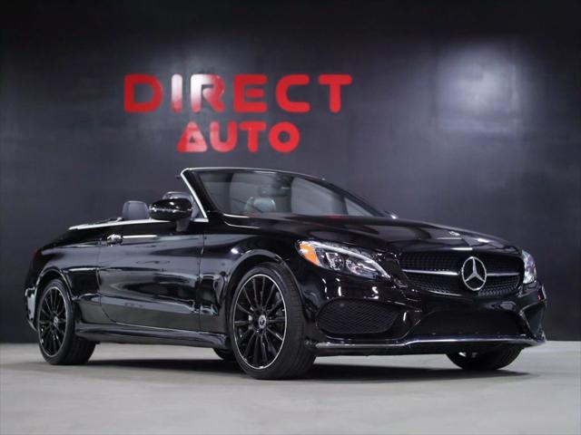 used 2018 Mercedes-Benz C-Class car, priced at $19,998