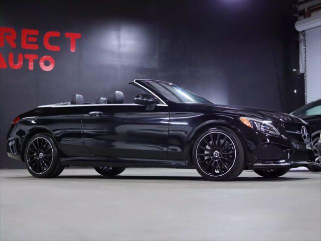 used 2018 Mercedes-Benz C-Class car, priced at $19,998