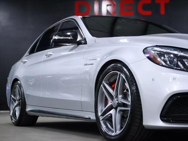 used 2015 Mercedes-Benz C-Class car, priced at $29,998