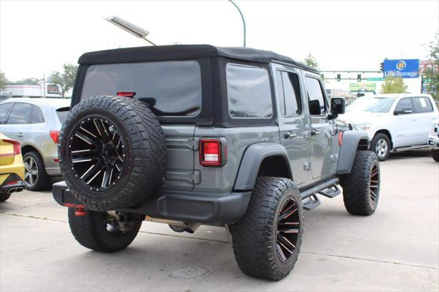 used 2018 Jeep Wrangler Unlimited car, priced at $21,998