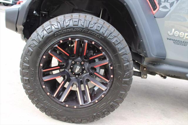 used 2018 Jeep Wrangler Unlimited car, priced at $21,998