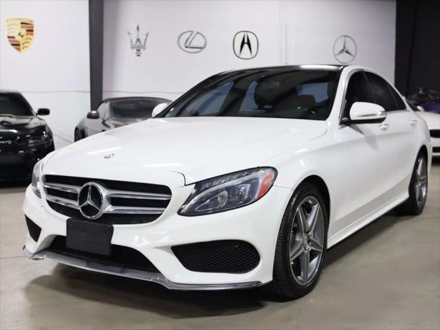 used 2015 Mercedes-Benz C-Class car, priced at $13,998