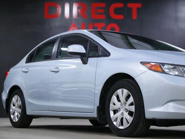 used 2012 Honda Civic car, priced at $5,998