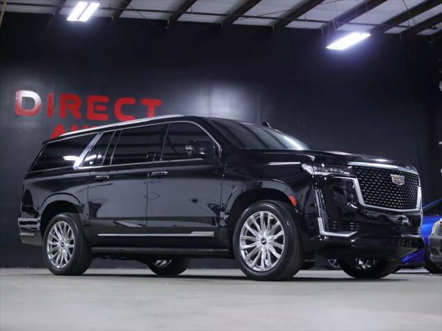 used 2022 Cadillac Escalade ESV car, priced at $44,998