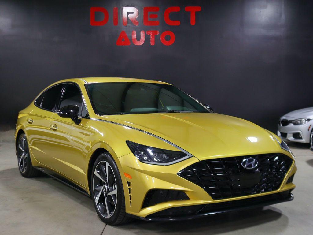 used 2021 Hyundai Sonata car, priced at $14,998