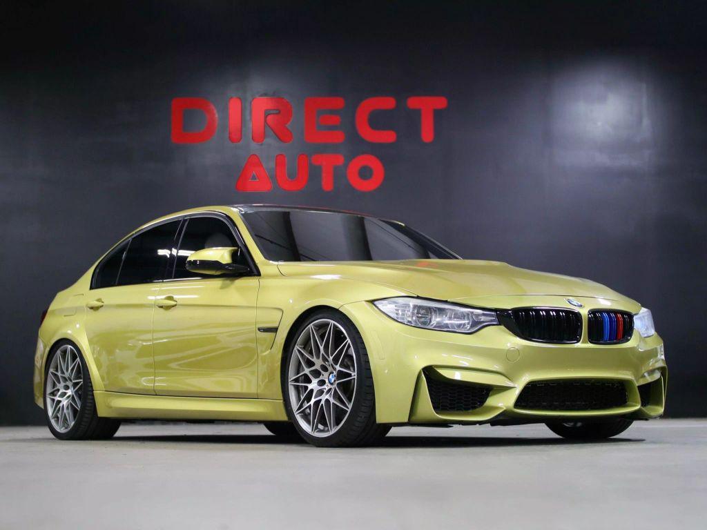 used 2015 BMW M3 car, priced at $34,998