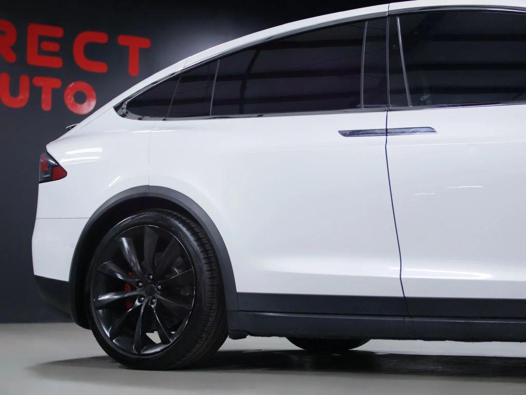 used 2018 Tesla Model X car, priced at $28,998