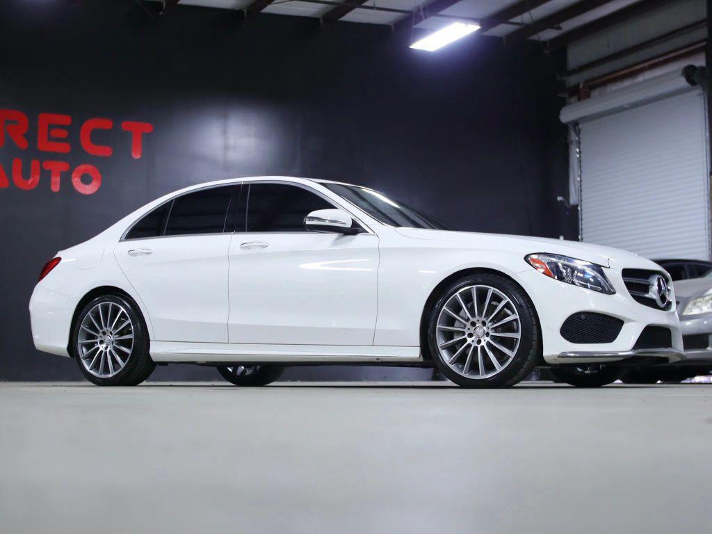 used 2018 Mercedes-Benz C-Class car, priced at $15,998