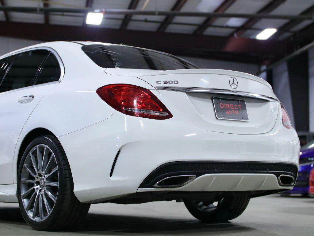 used 2018 Mercedes-Benz C-Class car, priced at $15,998