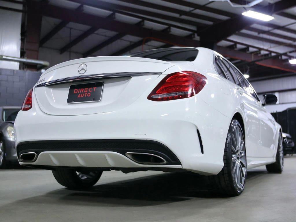used 2018 Mercedes-Benz C-Class car, priced at $15,998