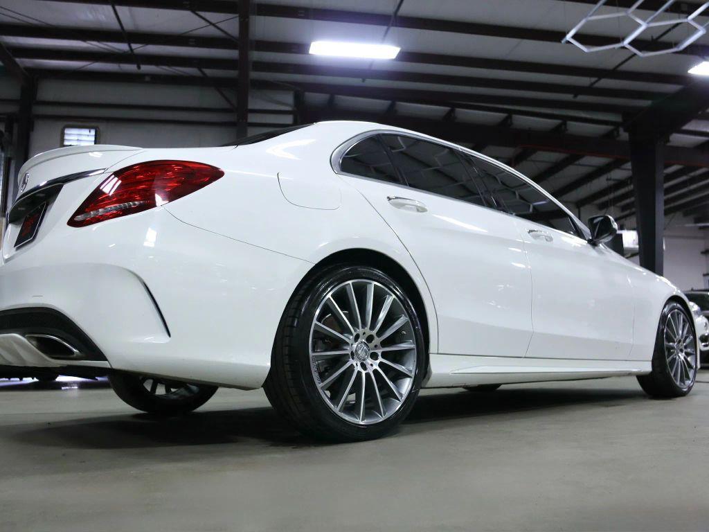 used 2018 Mercedes-Benz C-Class car, priced at $15,998