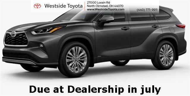 new 2025 Toyota Highlander Hybrid car, priced at $57,322