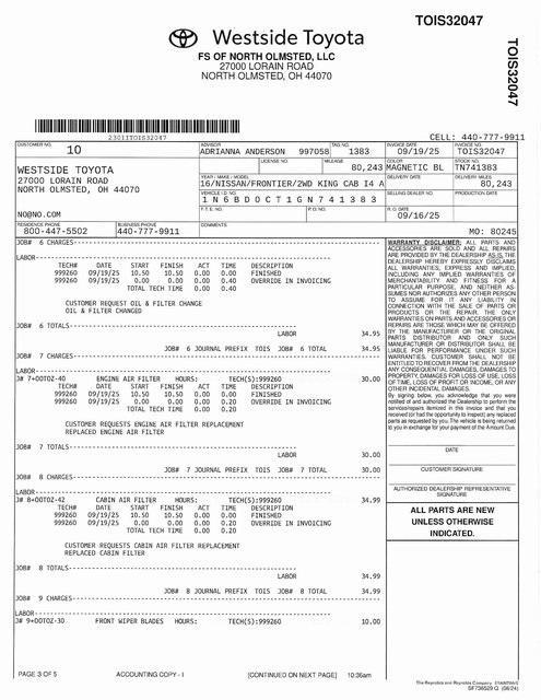used 2016 Nissan Frontier car, priced at $11,500