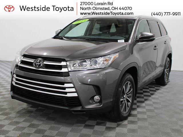 used 2019 Toyota Highlander car, priced at $25,500