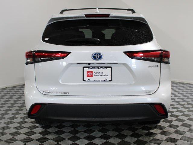 used 2023 Toyota Highlander Hybrid car, priced at $46,500