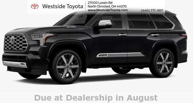 new 2025 Toyota Sequoia car, priced at $87,018