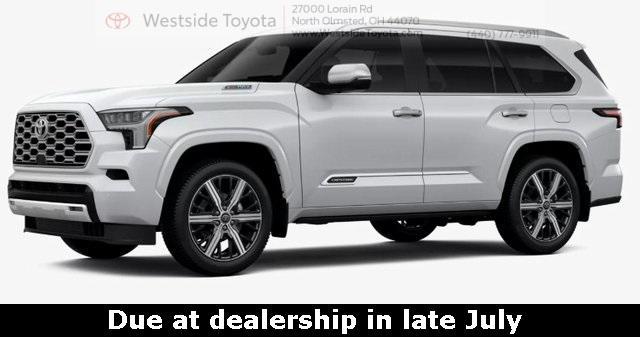 new 2025 Toyota Sequoia car, priced at $86,065