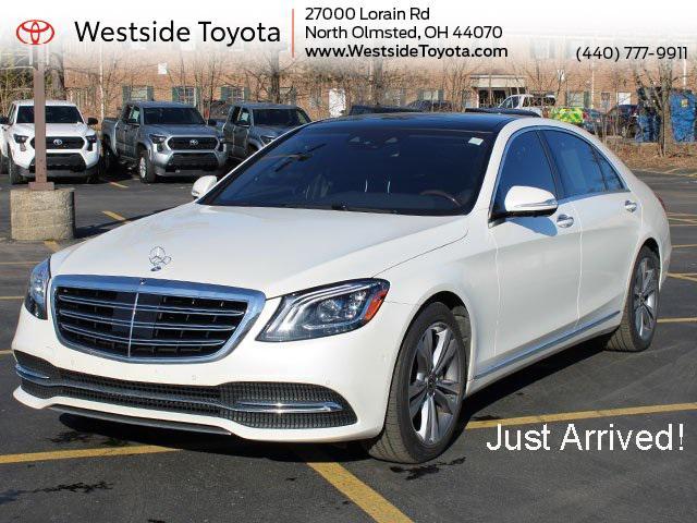 used 2018 Mercedes-Benz S-Class car, priced at $36,000