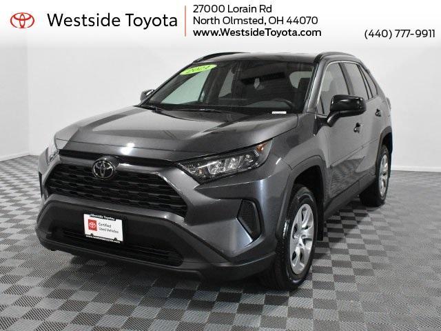 used 2021 Toyota RAV4 car, priced at $27,000