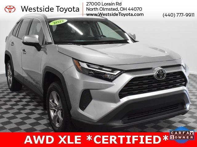 used 2022 Toyota RAV4 car, priced at $28,900