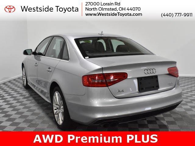 used 2015 Audi A4 car, priced at $9,300