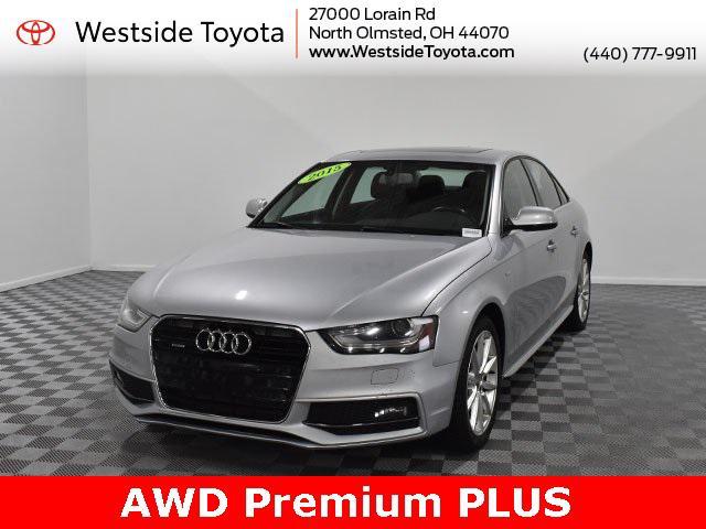 used 2015 Audi A4 car, priced at $9,300