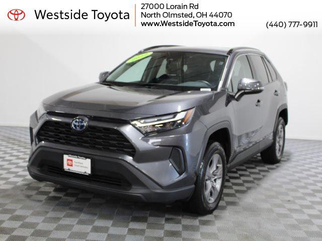 used 2022 Toyota RAV4 Hybrid car, priced at $33,900