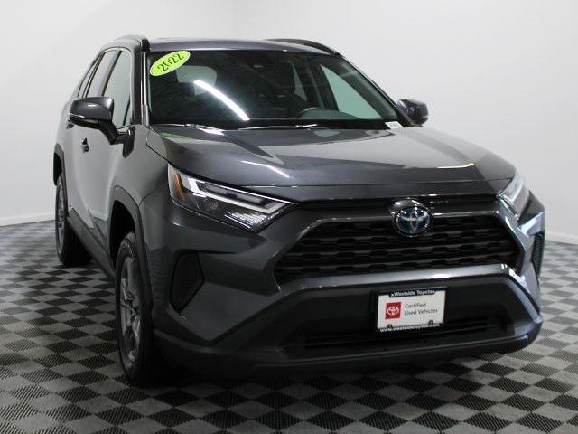 used 2022 Toyota RAV4 Hybrid car, priced at $33,900