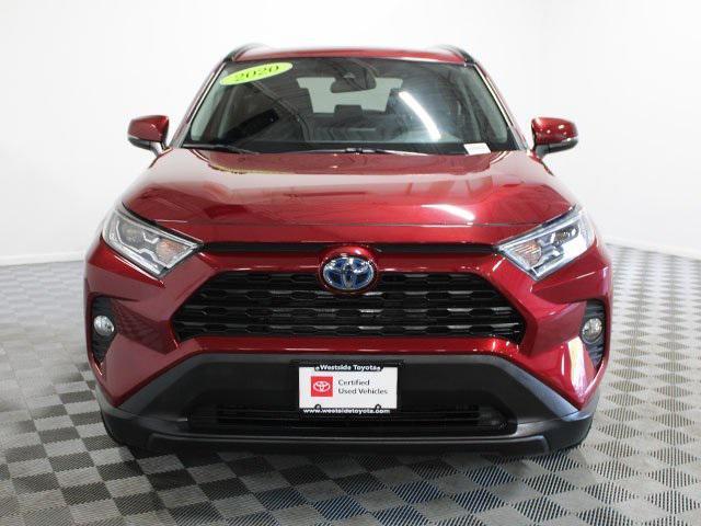 used 2020 Toyota RAV4 Hybrid car, priced at $32,000