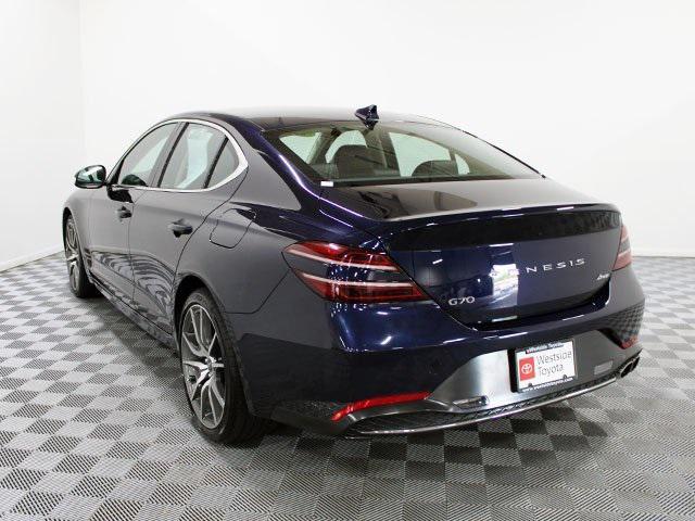 used 2023 Genesis G70 car, priced at $24,200