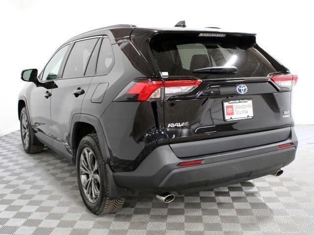 used 2022 Toyota RAV4 Hybrid car, priced at $28,000